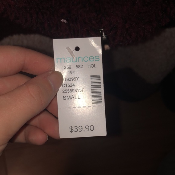 Half Zip Sherpa Sweater - Picture 2 of 5